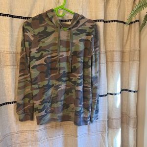 Camo Women’s Shirt Hoodie | For The Republic